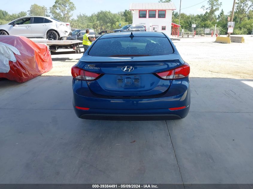 2015 Hyundai Elantra Se VIN: KMHDH41E5FU249080 Lot: 39384491