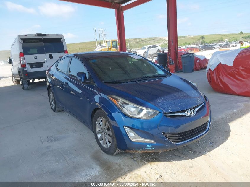 2015 Hyundai Elantra Se VIN: KMHDH41E5FU249080 Lot: 39384491