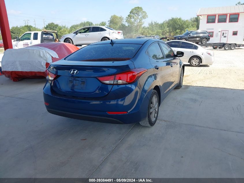 2015 Hyundai Elantra Se VIN: KMHDH41E5FU249080 Lot: 39384491