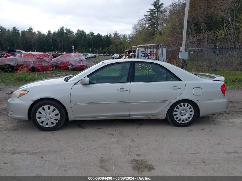 2003 Toyota Camry Xle VIN: 4T1BE30K03U730190 Lot: 39384498