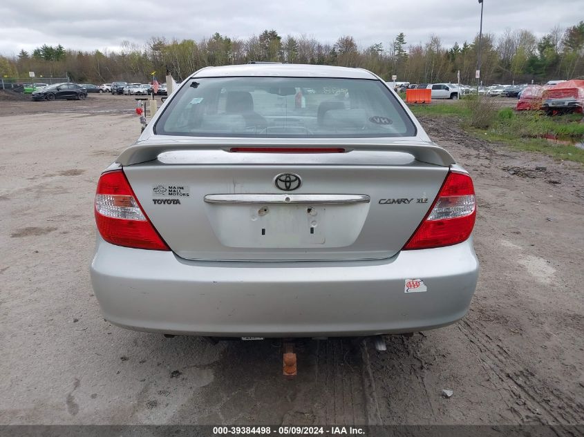 2003 Toyota Camry Xle VIN: 4T1BE30K03U730190 Lot: 39384498