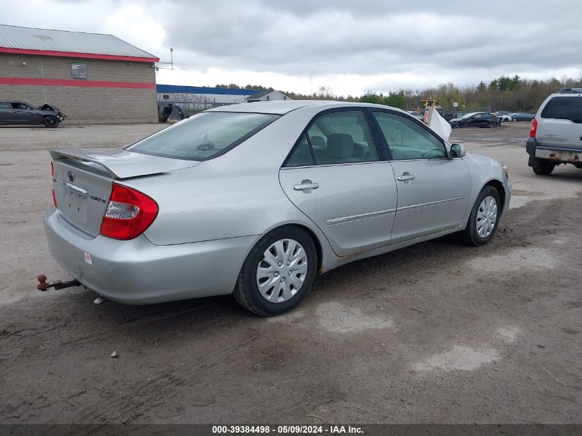 2003 Toyota Camry Xle VIN: 4T1BE30K03U730190 Lot: 39384498