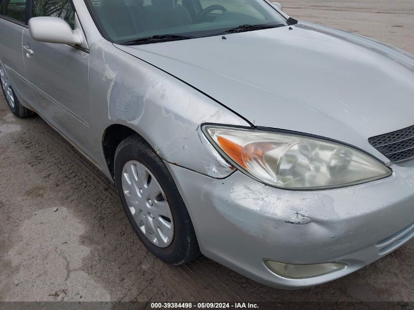 2003 Toyota Camry Xle VIN: 4T1BE30K03U730190 Lot: 39384498