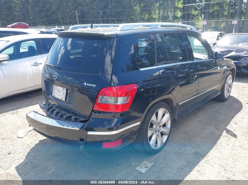 2010 Mercedes-Benz Glk 350 4Matic VIN: WDCGG8HB6AF391503 Lot: 39384499