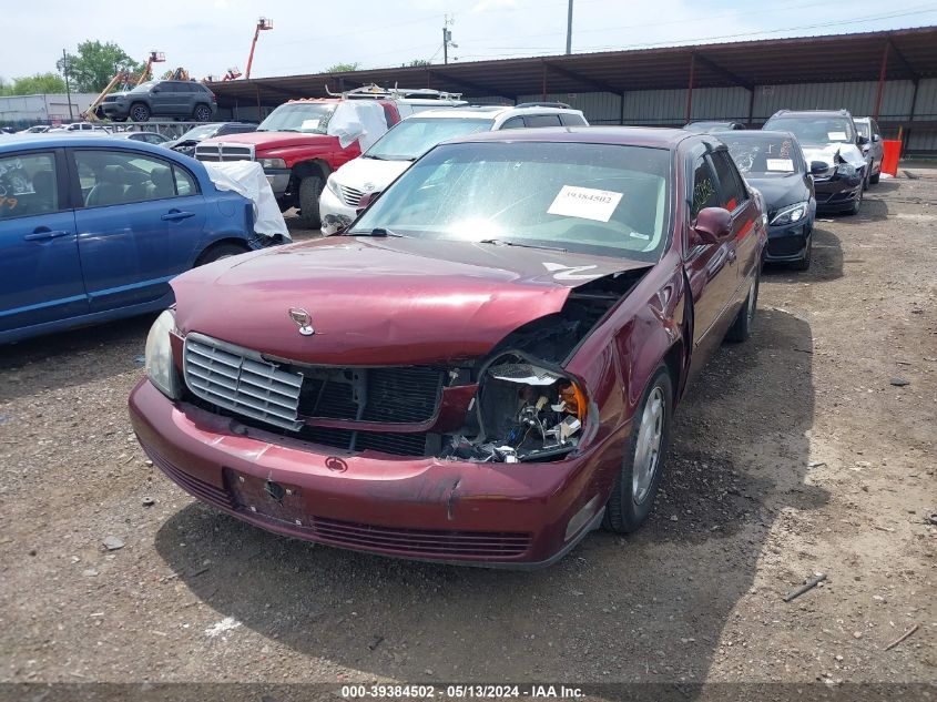 2002 Cadillac Deville Standard VIN: 1G6KD54Y52U202647 Lot: 39384502