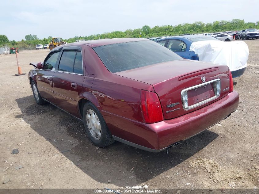 2002 Cadillac Deville Standard VIN: 1G6KD54Y52U202647 Lot: 39384502