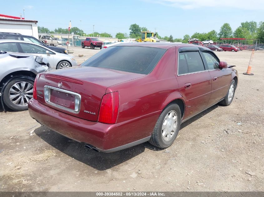 2002 Cadillac Deville Standard VIN: 1G6KD54Y52U202647 Lot: 39384502