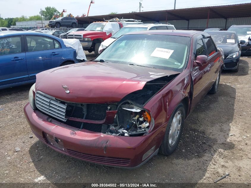 2002 Cadillac Deville Standard VIN: 1G6KD54Y52U202647 Lot: 39384502