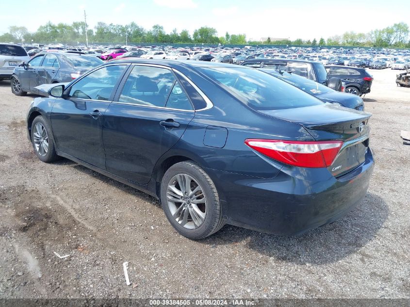 2016 Toyota Camry Se VIN: 4T1BF1FK4GU190180 Lot: 39384505