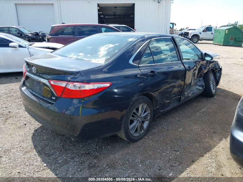 2016 Toyota Camry Se VIN: 4T1BF1FK4GU190180 Lot: 39384505