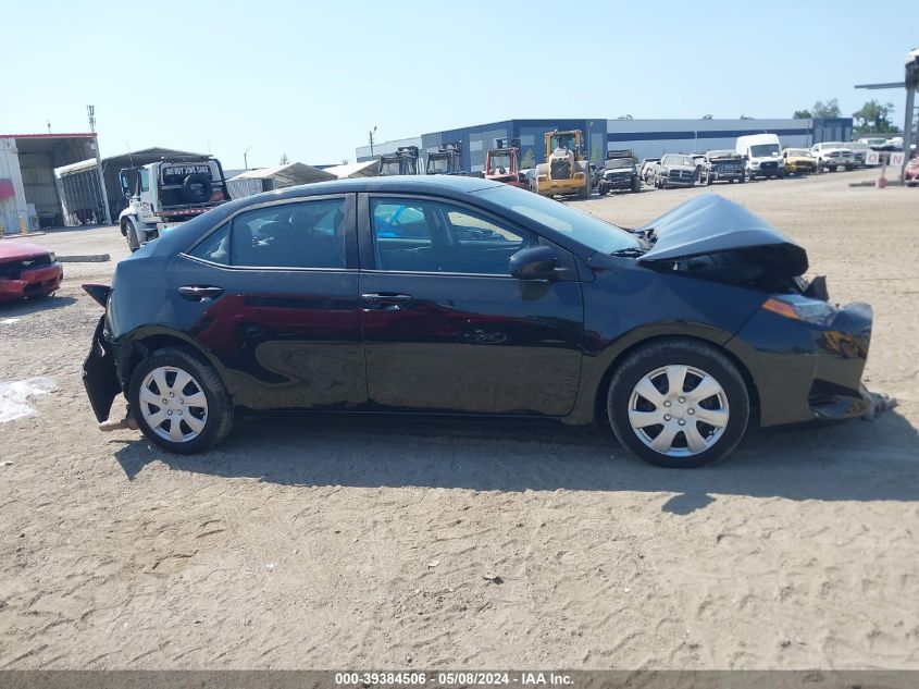 2019 Toyota Corolla Le VIN: 5YFBURHE3KP861103 Lot: 39384506