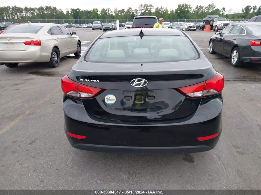 2014 Hyundai Elantra Se VIN: KMHDH4AE4EU147994 Lot: 39384517