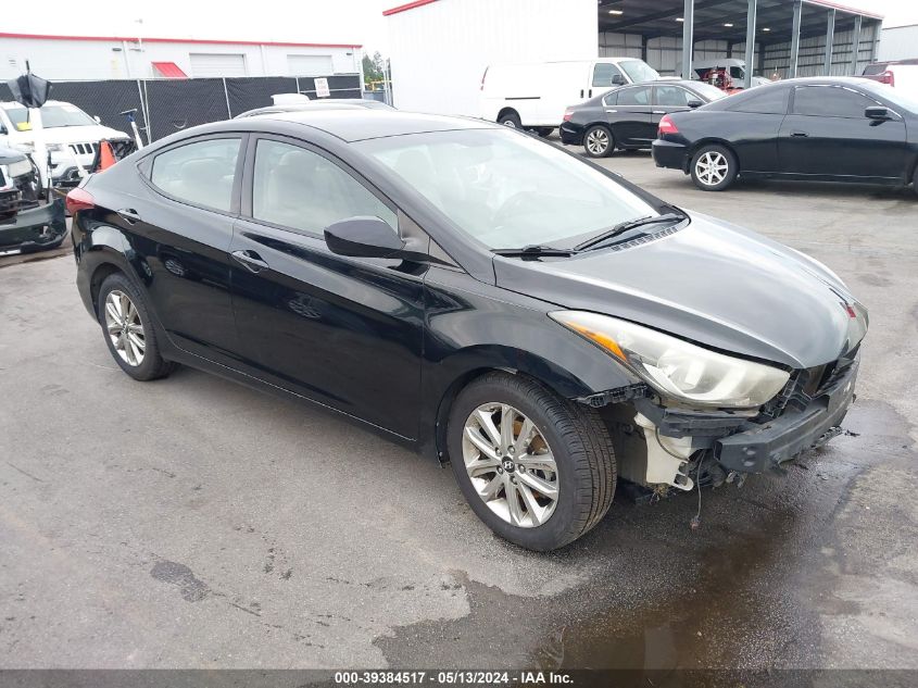 2014 Hyundai Elantra Se VIN: KMHDH4AE4EU147994 Lot: 39384517