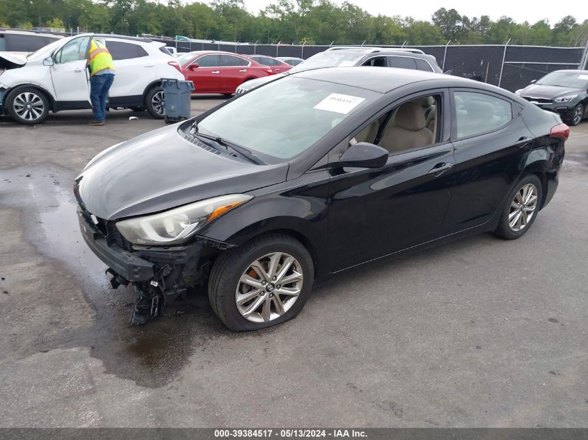 2014 Hyundai Elantra Se VIN: KMHDH4AE4EU147994 Lot: 39384517