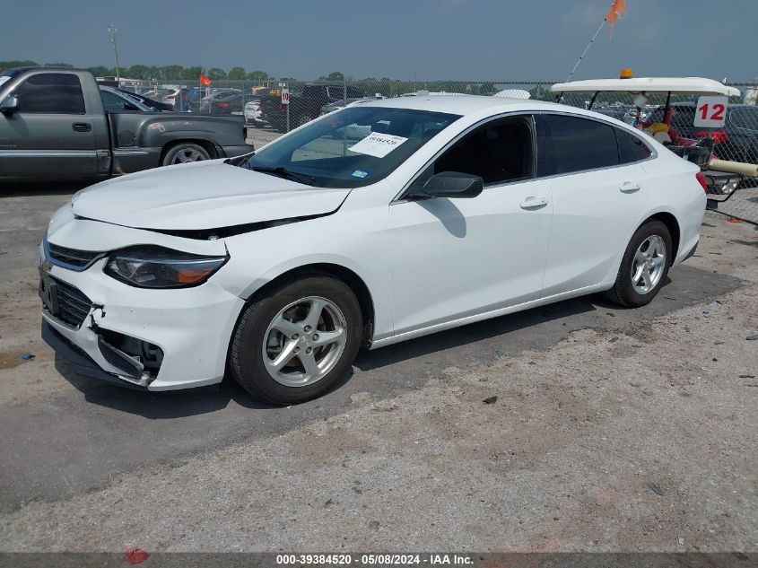 2018 Chevrolet Malibu 1Fl VIN: 1G1ZC5ST1JF274494 Lot: 39384520