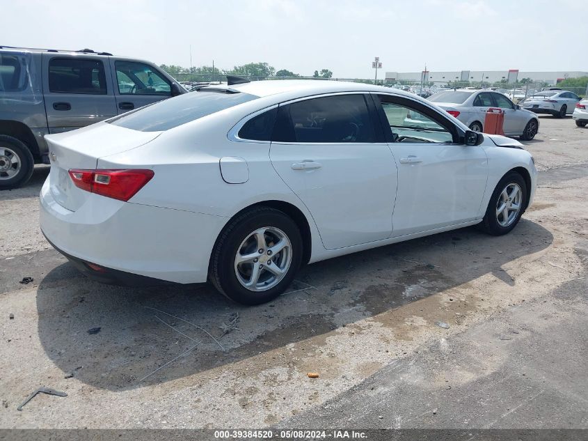 2018 Chevrolet Malibu 1Fl VIN: 1G1ZC5ST1JF274494 Lot: 39384520