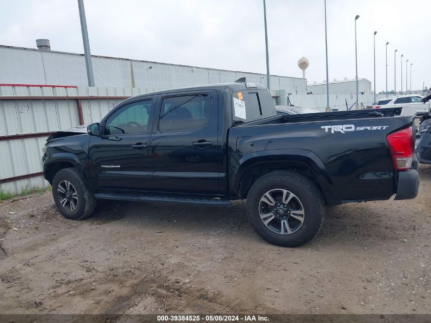 2017 Toyota Tacoma Trd Sport VIN: 5TFAZ5CN1HX022218 Lot: 39384525