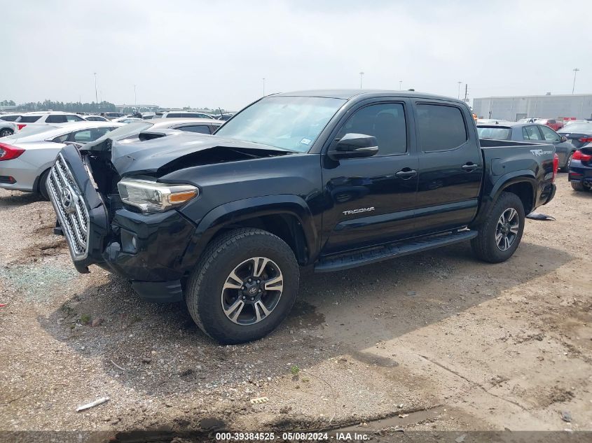 2017 Toyota Tacoma Trd Sport VIN: 5TFAZ5CN1HX022218 Lot: 39384525