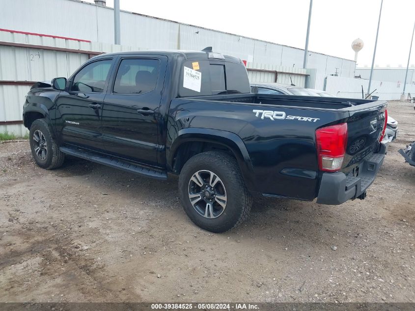 2017 Toyota Tacoma Trd Sport VIN: 5TFAZ5CN1HX022218 Lot: 39384525