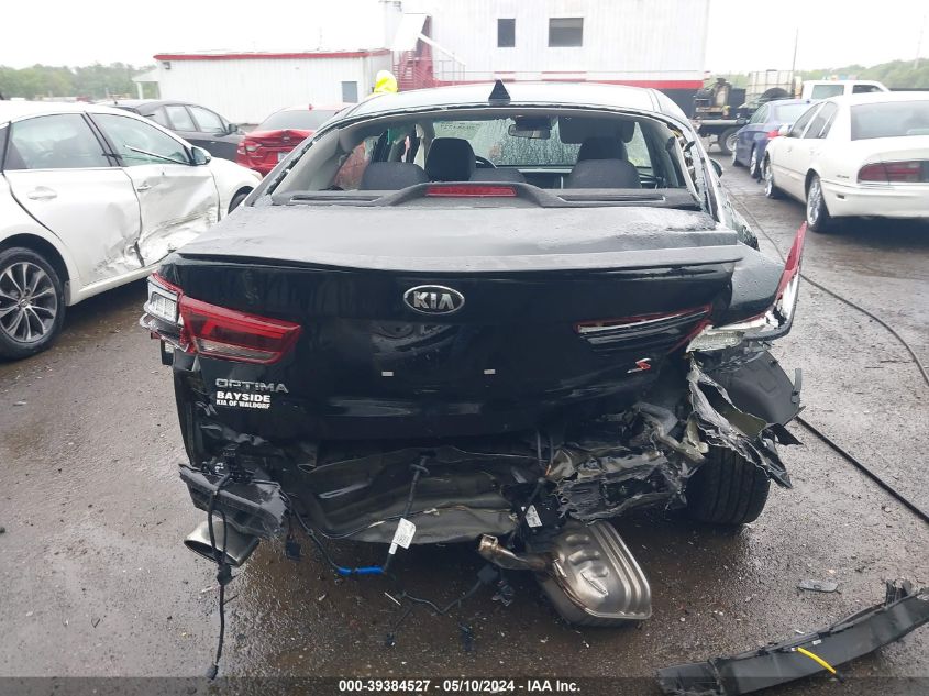 2020 Kia Optima S VIN: 5XXGT4L37LG406475 Lot: 39384527