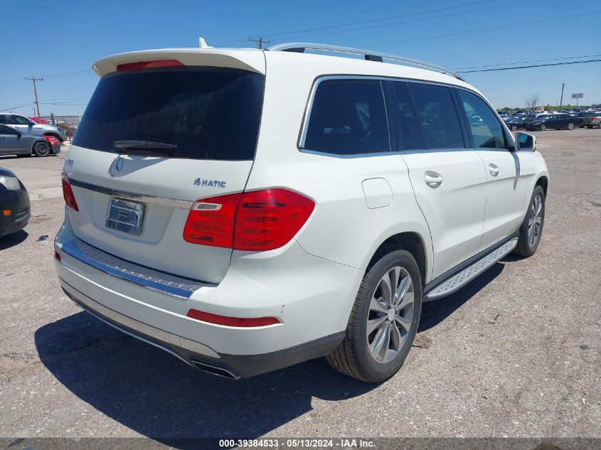 2013 Mercedes-Benz Gl 450 4Matic VIN: 4JGDF7CE2DA176379 Lot: 39384533