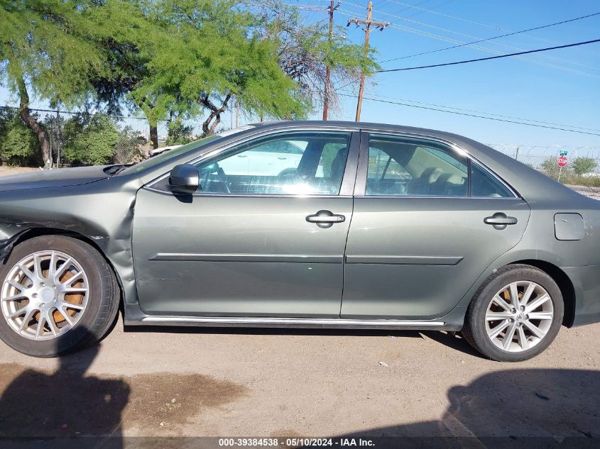 2014 Toyota Camry Xle VIN: 4T1BF1FK2EU729604 Lot: 39384538