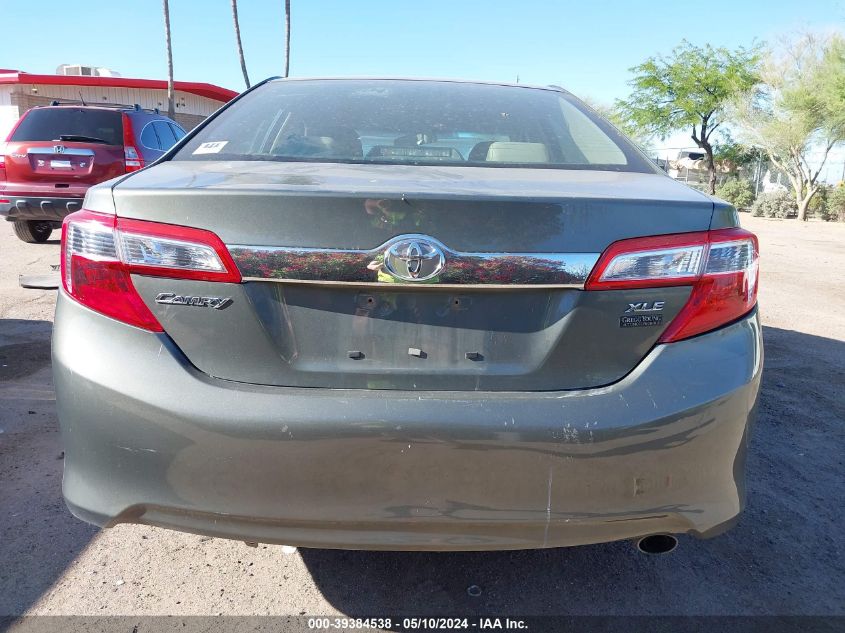 2014 Toyota Camry Xle VIN: 4T1BF1FK2EU729604 Lot: 39384538