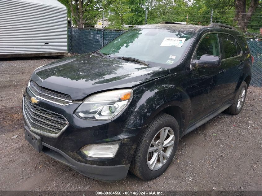 2016 Chevrolet Equinox Lt VIN: 2GNALCEK2G6218067 Lot: 39384550