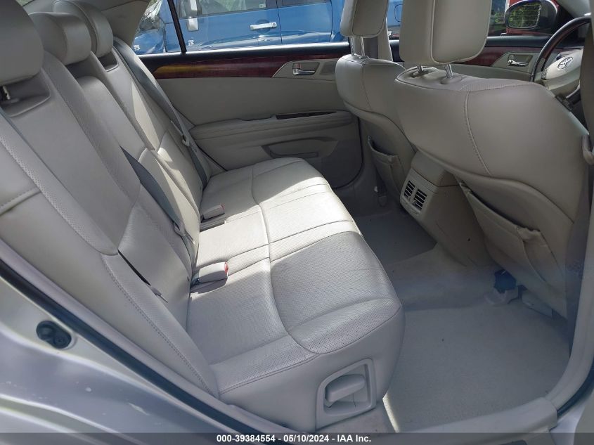 4T1BK3DB9BU437583 2011 Toyota Avalon Limited