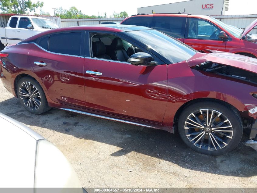 2018 Nissan Maxima 3.5 Platinum VIN: 1N4AA6AP0JC409010 Lot: 39384557