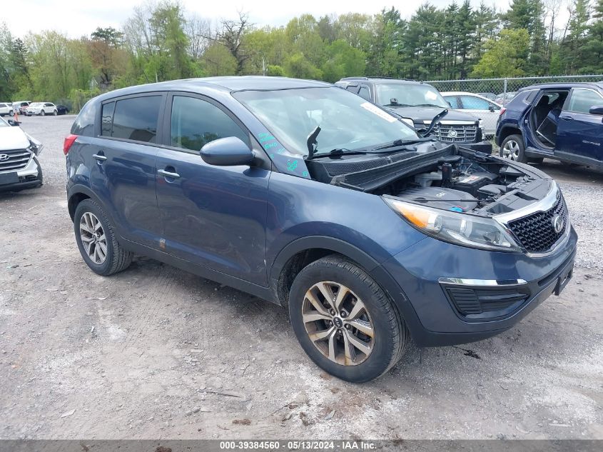 2014 Kia Sportage Lx VIN: KNDPB3AC4E7576319 Lot: 39384560