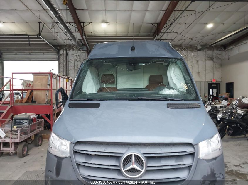 2019 Mercedes-Benz Sprinter 2500 High Roof V6/Standard Roof V6 VIN: WD4PF0CD2KP040656 Lot: 39384574