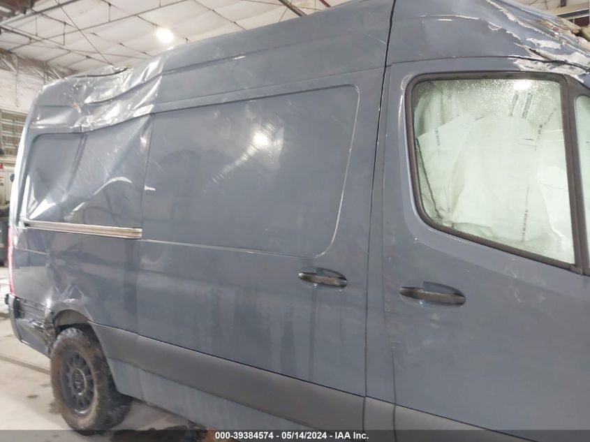 2019 Mercedes-Benz Sprinter 2500 High Roof V6/Standard Roof V6 VIN: WD4PF0CD2KP040656 Lot: 39384574