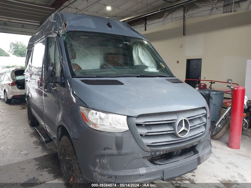 2019 Mercedes-Benz Sprinter 2500 High Roof V6/Standard Roof V6 VIN: WD4PF0CD2KP040656 Lot: 39384574