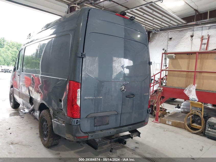 2019 Mercedes-Benz Sprinter 2500 High Roof V6/Standard Roof V6 VIN: WD4PF0CD2KP040656 Lot: 39384574