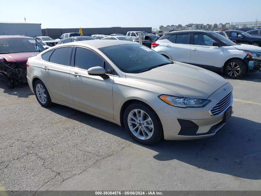 2019 Ford Fusion Se VIN: 3FA6P0HD3KR154126 Lot: 39384576