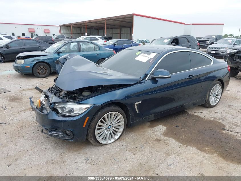 2015 BMW 428I xDrive VIN: WBA3N9C57FK248332 Lot: 39384579