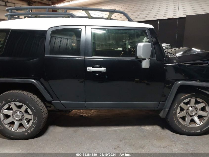 2014 Toyota Fj Cruiser VIN: JTEBU4BF2EK180112 Lot: 39384580
