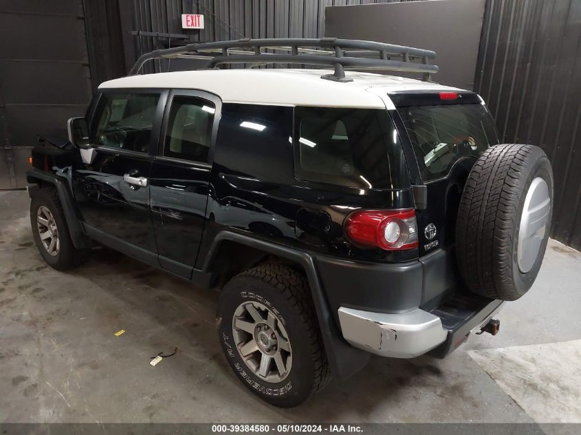 2014 Toyota Fj Cruiser VIN: JTEBU4BF2EK180112 Lot: 39384580