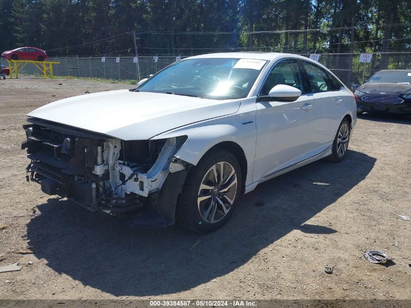 2018 Honda Accord Hybrid Ex VIN: 1HGCV3F40JA000524 Lot: 39384587