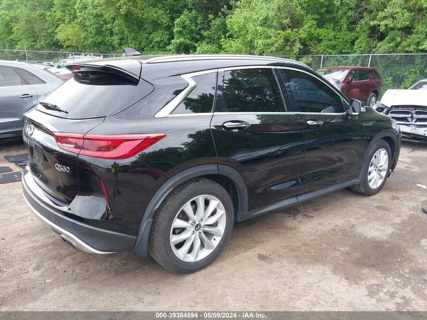 2019 Infiniti Qx50 Luxe VIN: 3PCAJ5M39KF121259 Lot: 39384594