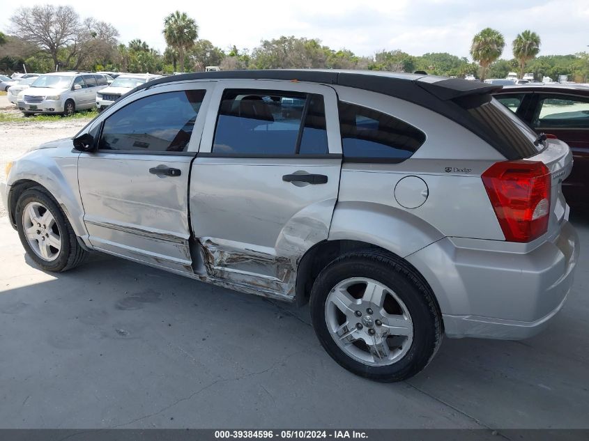 2008 Dodge Caliber Sxt VIN: 1B3HB48B58D733001 Lot: 39384596