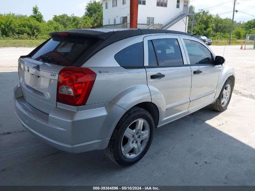 2008 Dodge Caliber Sxt VIN: 1B3HB48B58D733001 Lot: 39384596