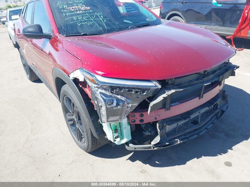 2024 Chevrolet Trax Fwd Activ VIN: KL77LKE28RC042260 Lot: 39384599