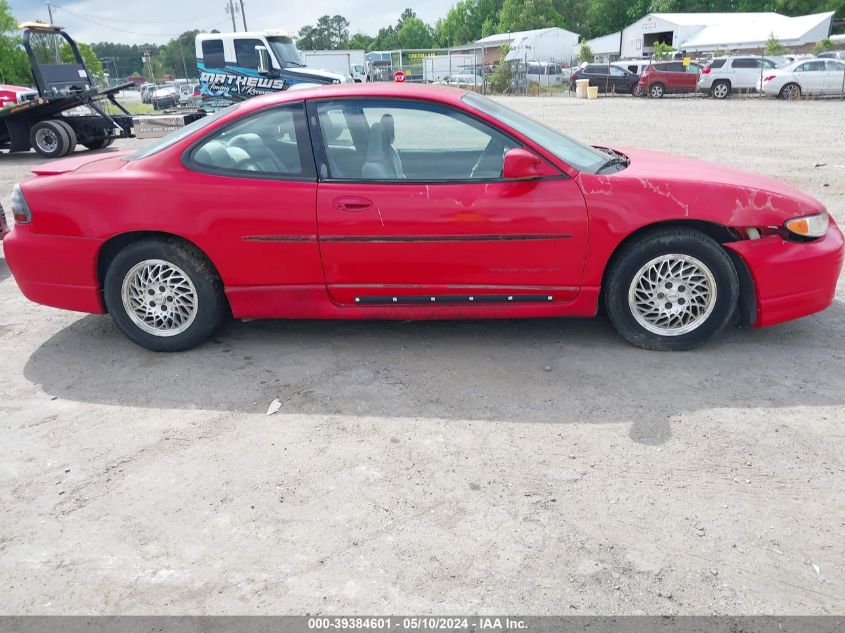 1998 Pontiac Grand Prix Gt VIN: 1G2WP12K3WF339985 Lot: 39384601