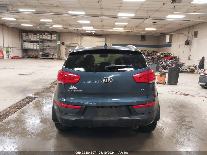 2014 Kia Sportage Ex VIN: KNDPCCAC6E7607230 Lot: 39384607