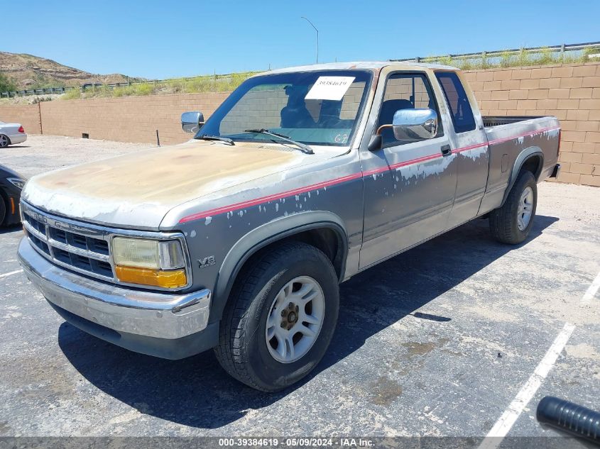 1992 Dodge Dakota VIN: 1B7GL23Y6NS502557 Lot: 39384619