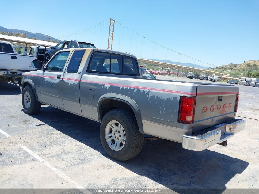 1992 Dodge Dakota VIN: 1B7GL23Y6NS502557 Lot: 39384619