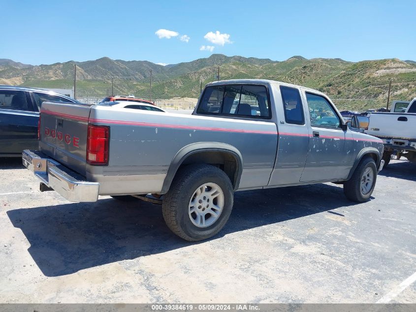 1992 Dodge Dakota VIN: 1B7GL23Y6NS502557 Lot: 39384619