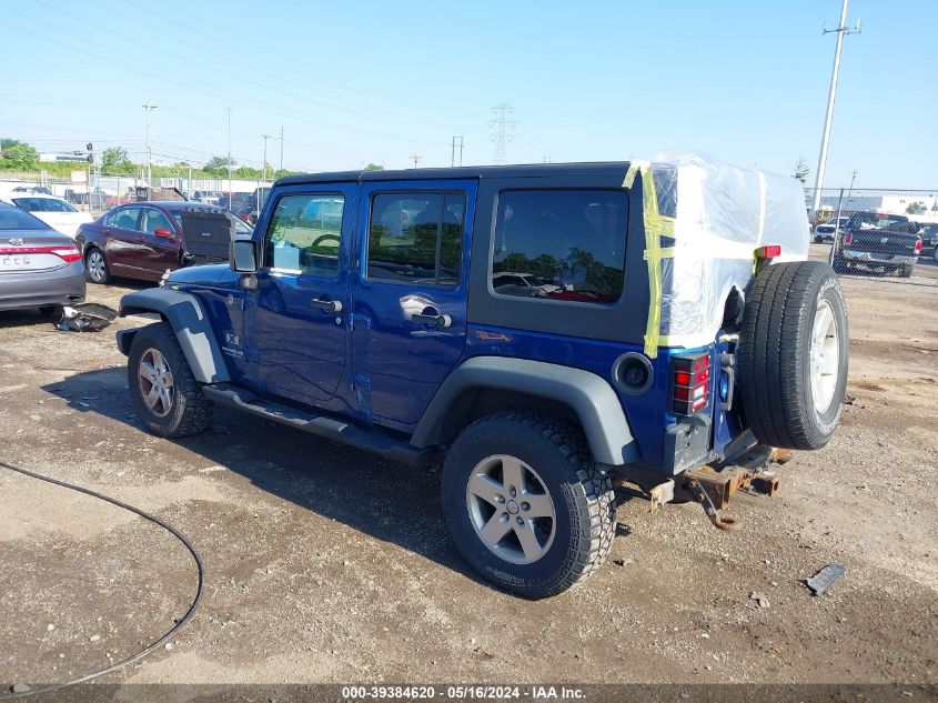 2009 Jeep Wrangler Unlimited X VIN: 1J4GA39199L718614 Lot: 39384620